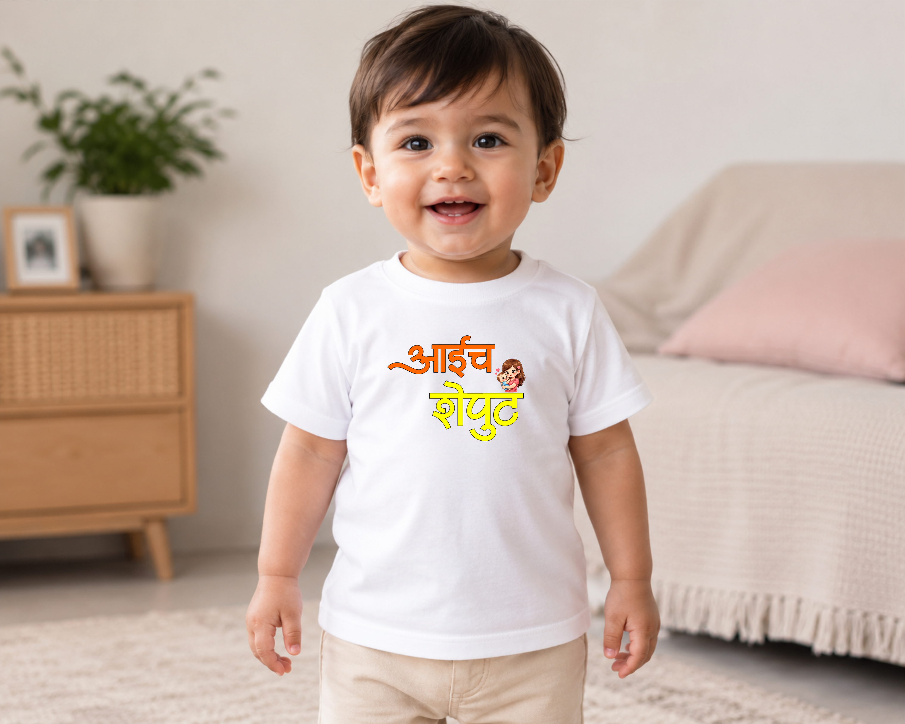 Aaich Sheput | Kids Marathi Tshirt | by Firangee