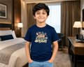 Tuz Maz Jamena Tuzay Vachun Karmena | Kids Marathi T-Shirt | by Firangee